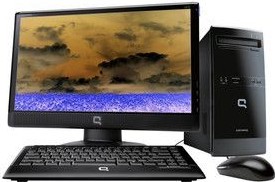 惠普（HP）CQ3205 家用台式电脑（E5400 2G 320G DVD 512独显 键鼠 ）E5400,  2GB DDR3-1333, 320GB SATA, DVD ROM, ATI HD 4350 512M, Linux, 3-3-1, Q2010s